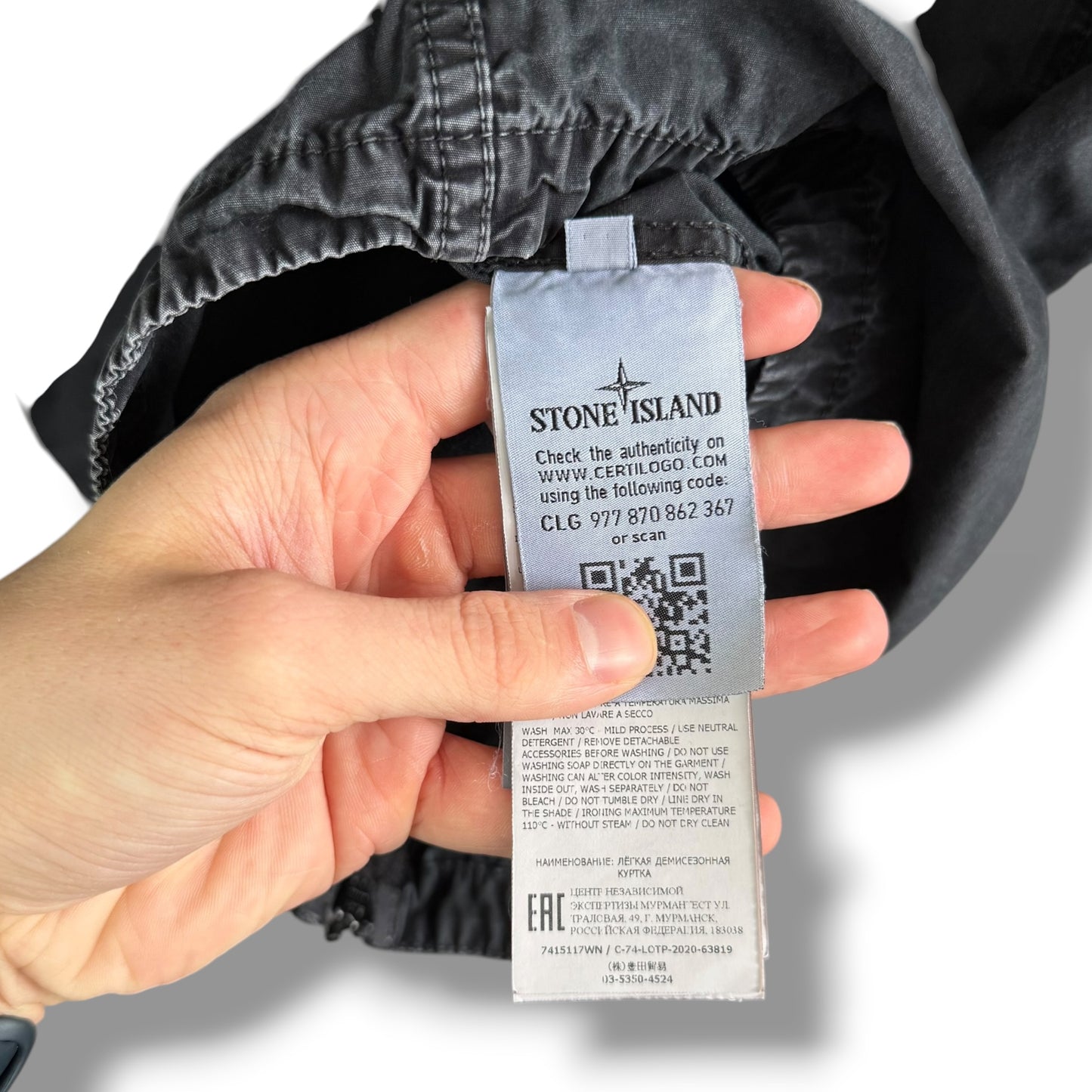 Stone Island Overshirt (M, 21.5”)