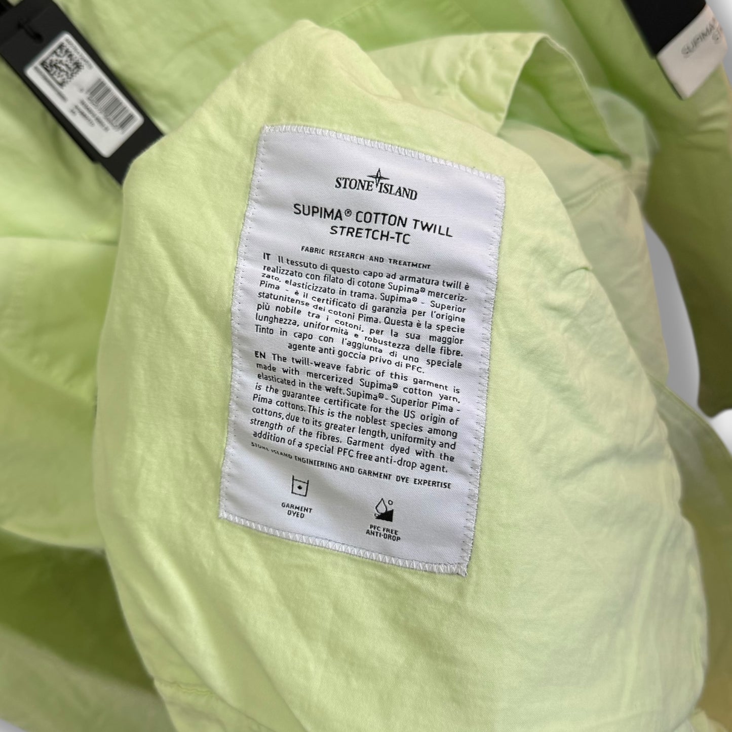 Stone Island Supima Cotton Twill-TC (3XL, 27”)