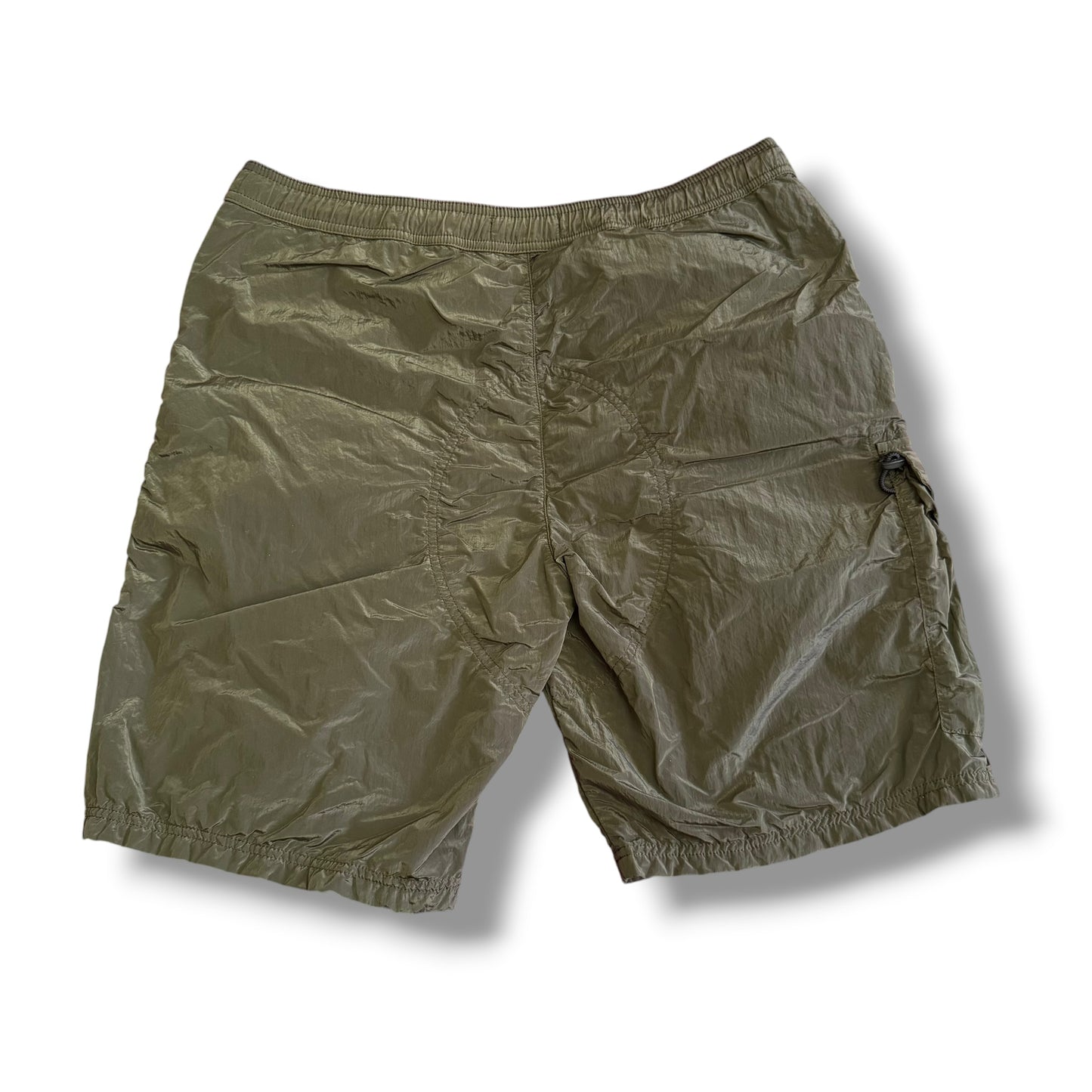 Stone Island Nylon Cargo Shorts (M, 32-34”)