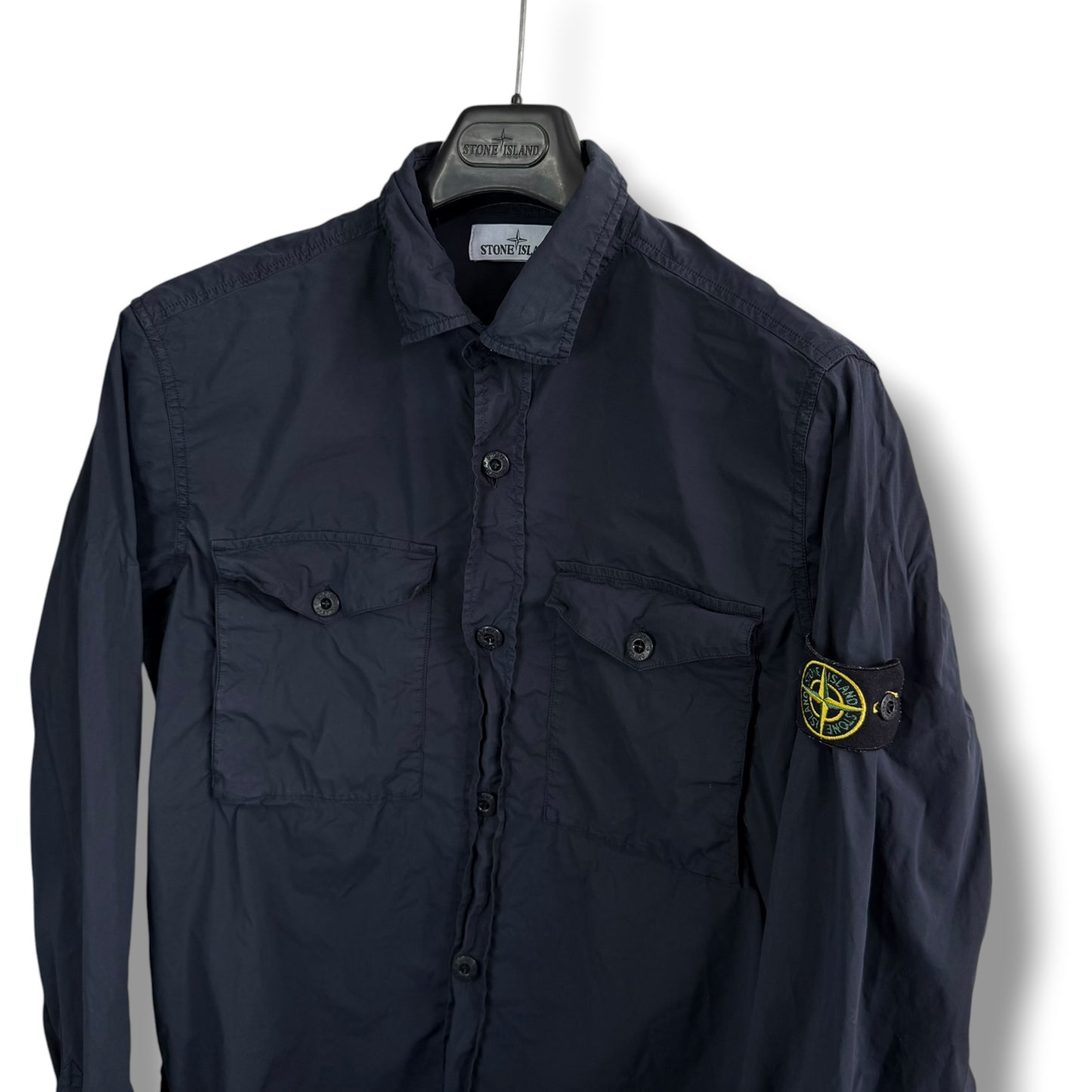 Stone Island Buttoned Overshirt (XL, 23”)