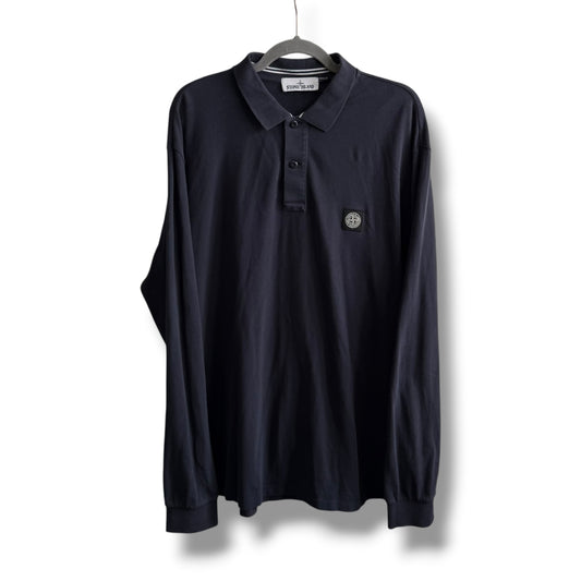 Stone Island Long Sleeve Polo (3XL, 26”)
