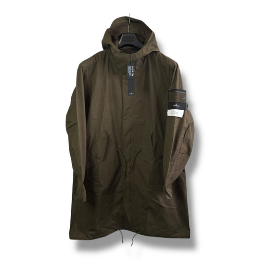 Stone Island O’Ventile Ghost Piece Parka (L, 25”)