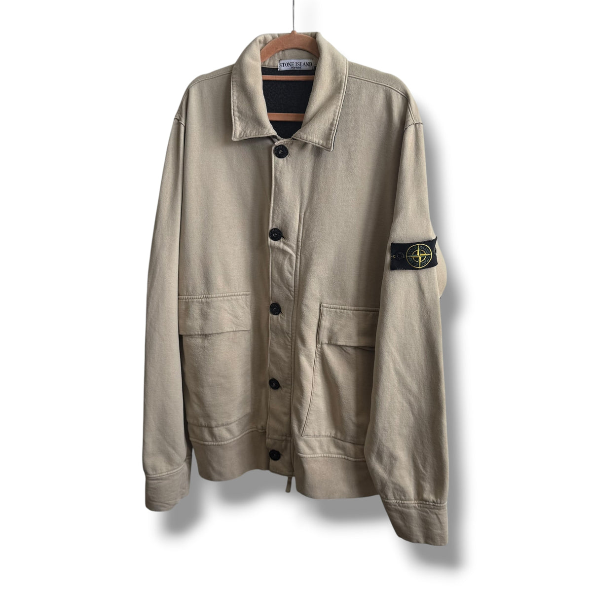 Stone Island Fleece Overshirt (XL, 23”)
