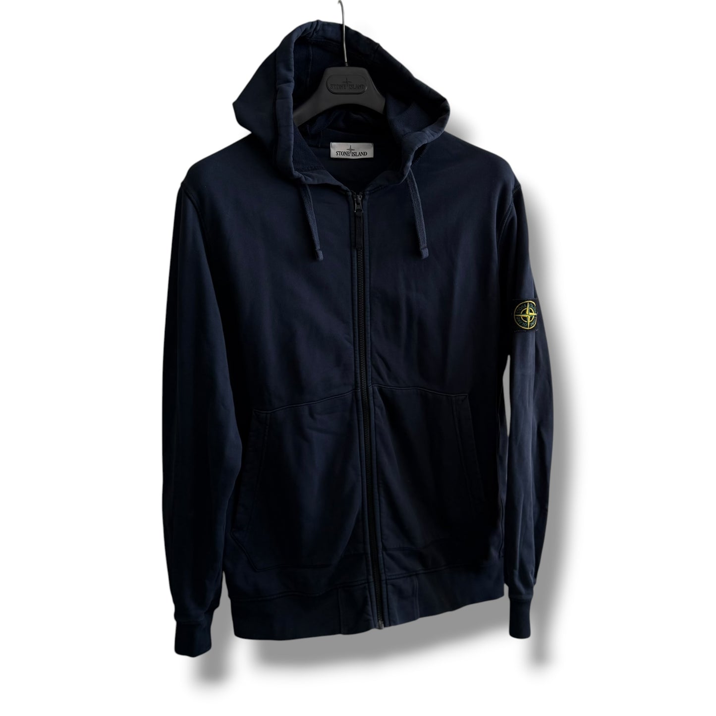 Stone Island Zip Hoodie (XXL, 25.5”)