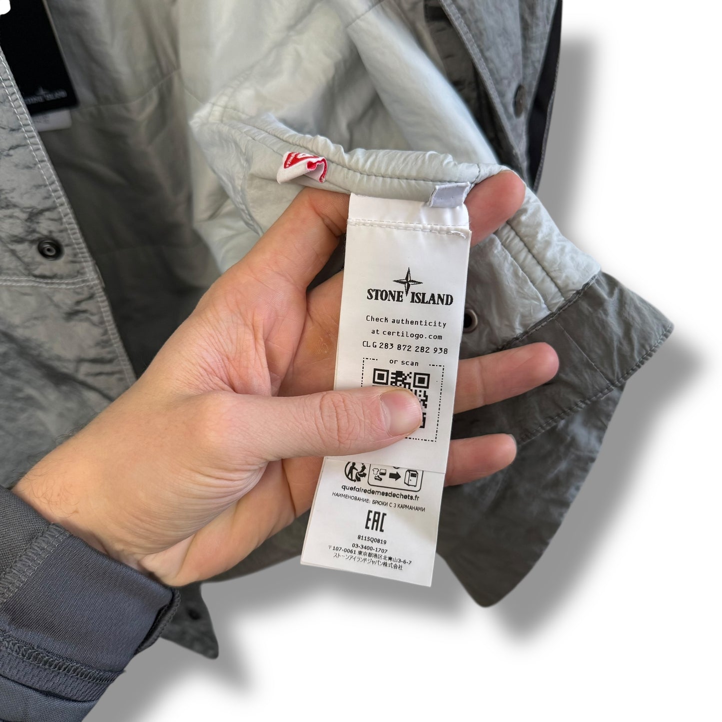 Stone Island Nylon Metal Primaloft Two Piece (L, 24”)