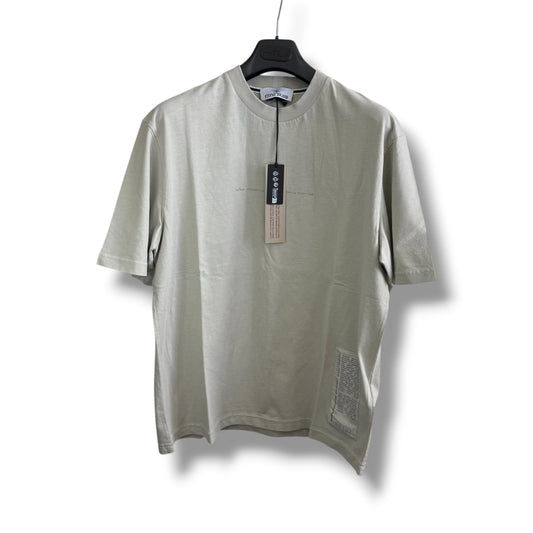 Stone Island Organic Cotton T-Shirt (L, 23.5”)