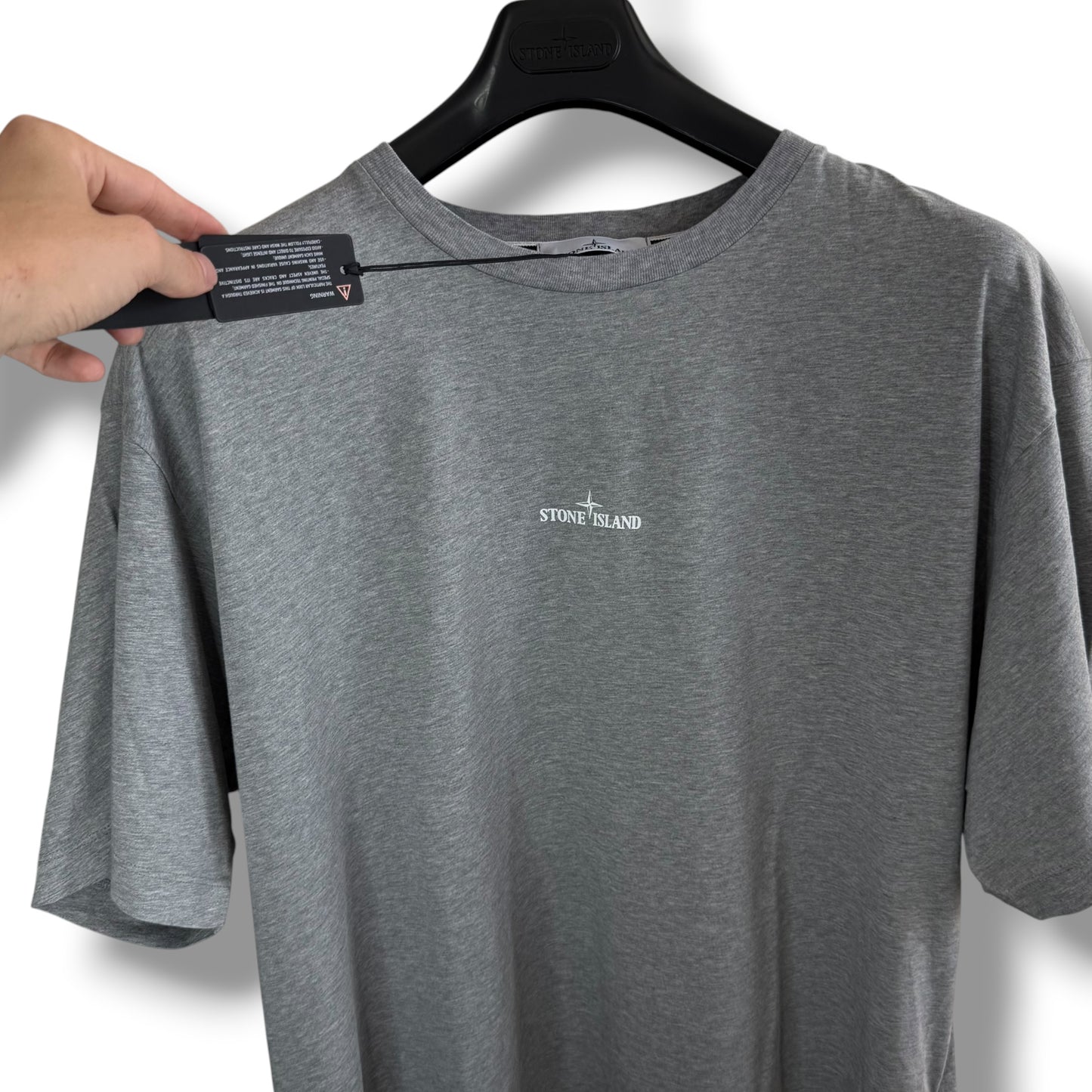 Stone Island T-shirt “the scratched paint one” (XXL, 25.5”)