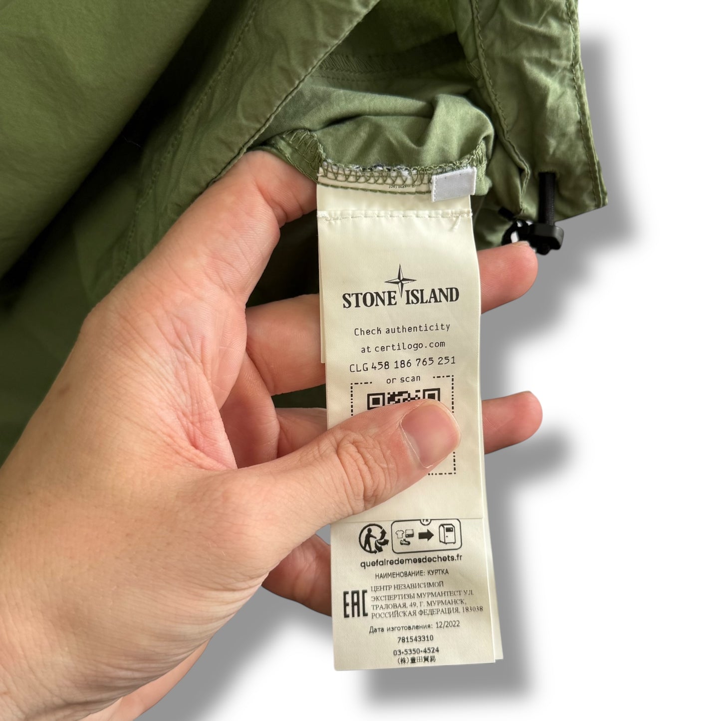 Stone Island Smock (3XL, 29.5”)