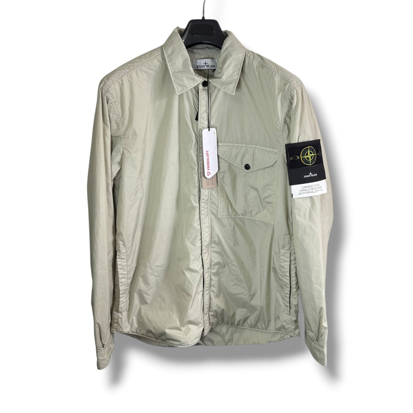 Stone Island Garment Dyed Crinkle Reps R-NY With Primaloft-TC (L, 23.5”)
