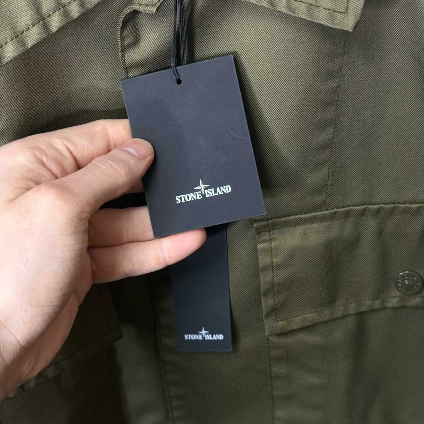 Stone Island Performance Twill Wool-TC Ghost Piece (XL, 24.5”)