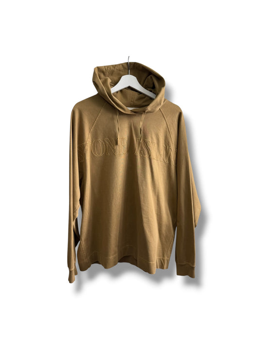 Stone Island Spell Out Hoodie (XL, 25.5”)