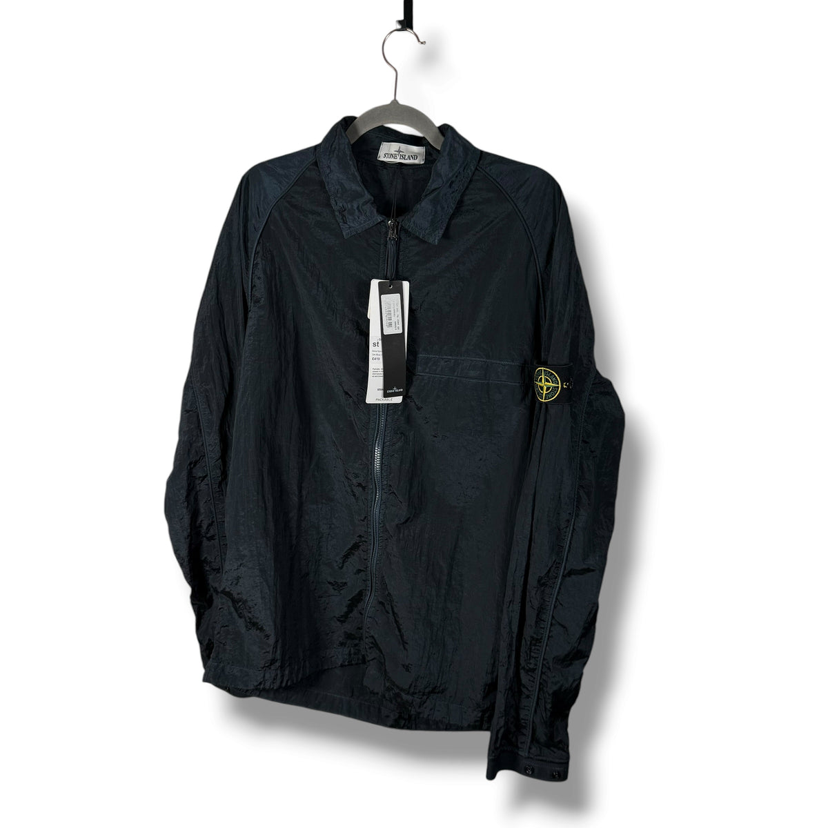 Stone Island Nylon Overshirt (L, 23.5”)