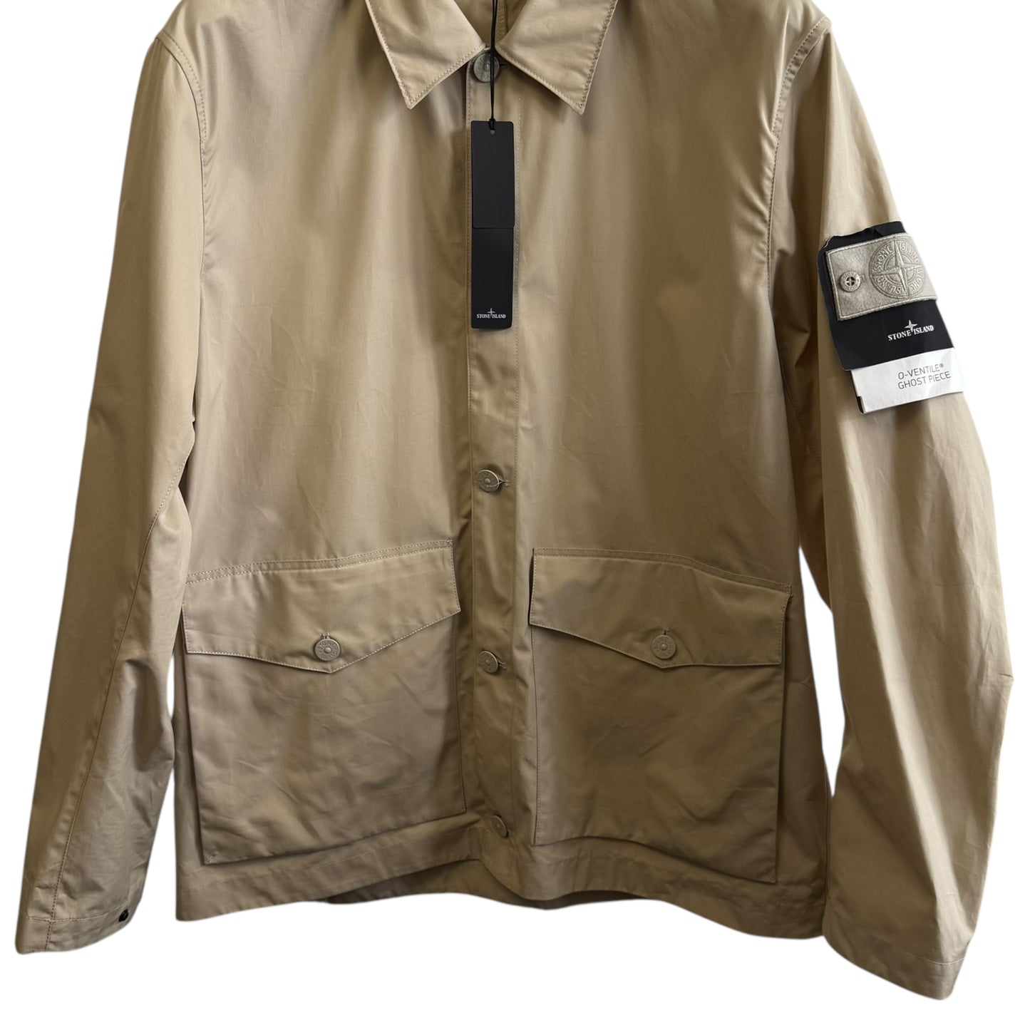 Stone Island Ghost O-Ventile Piece (XXL, 26”)