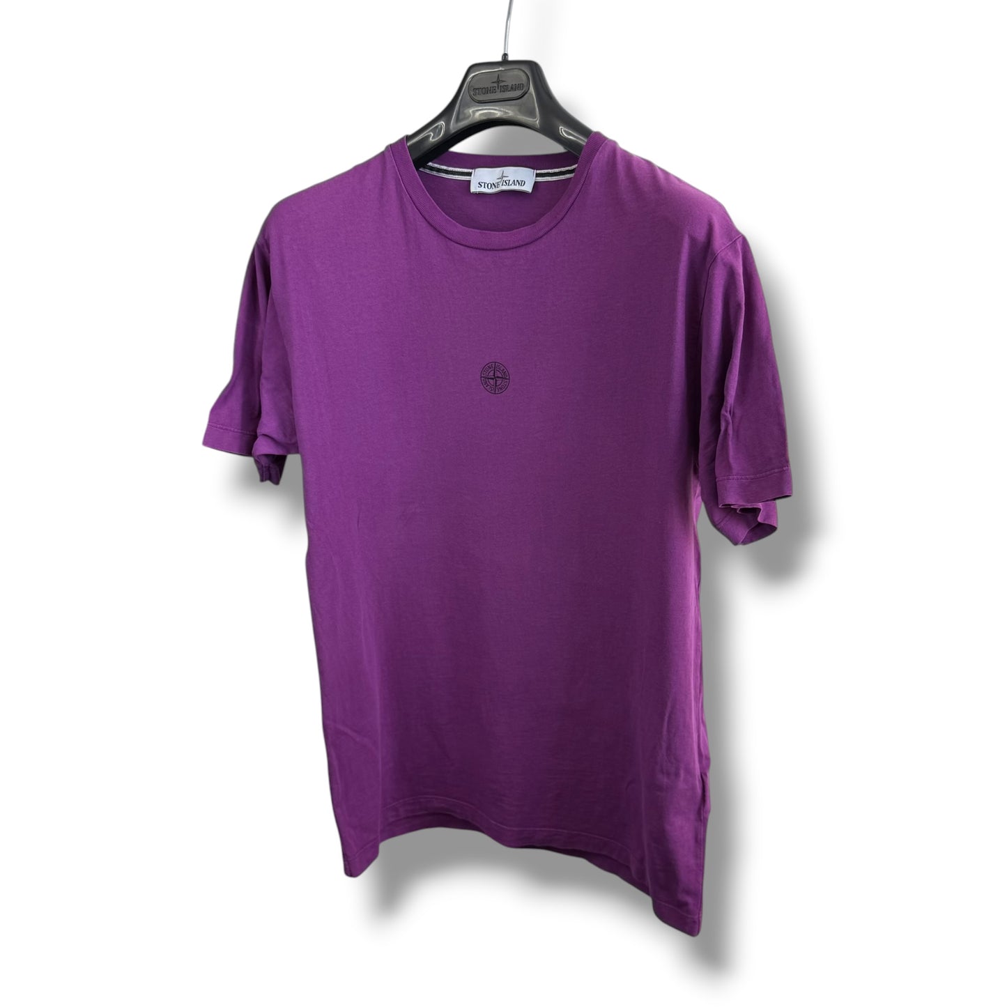 Stone Island Reflective Graphic T-shirt (L, 21”)
