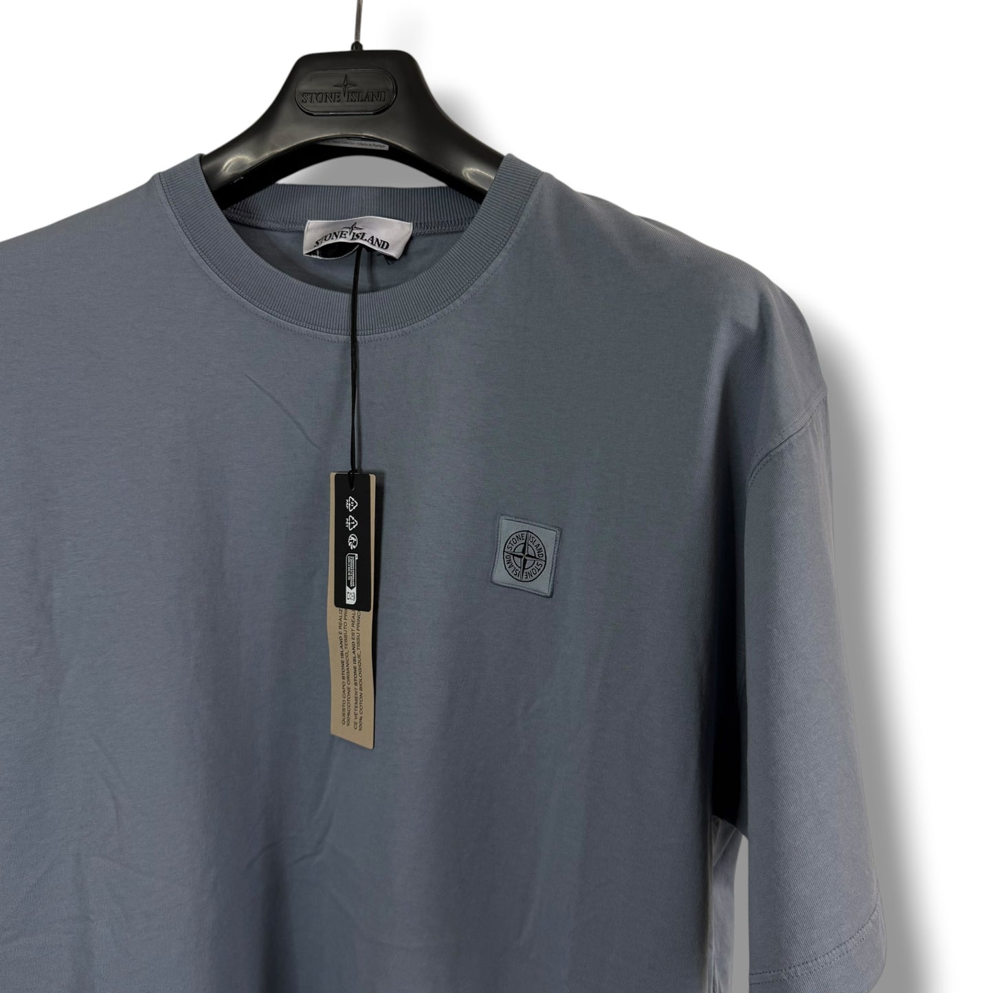 Stone Island Combed Organic Patch T-Shirt (XL, 24.5”)