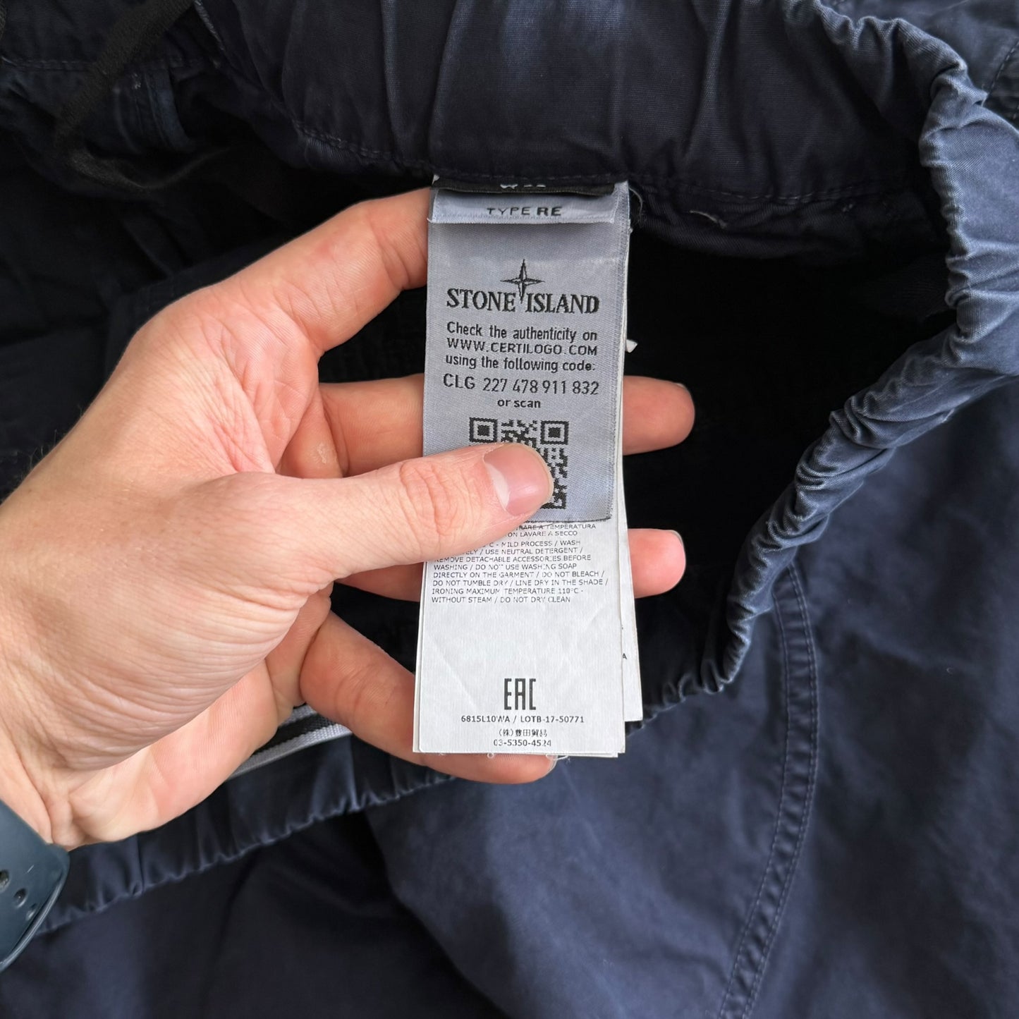 Stone Island Cargo Shorts (36”)