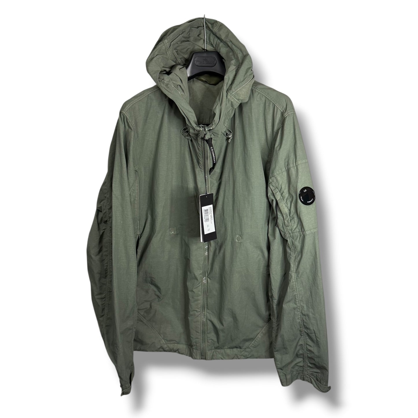 CP Company Flatt Nylon Reversible Hooded Jacket (2XL, 26”)