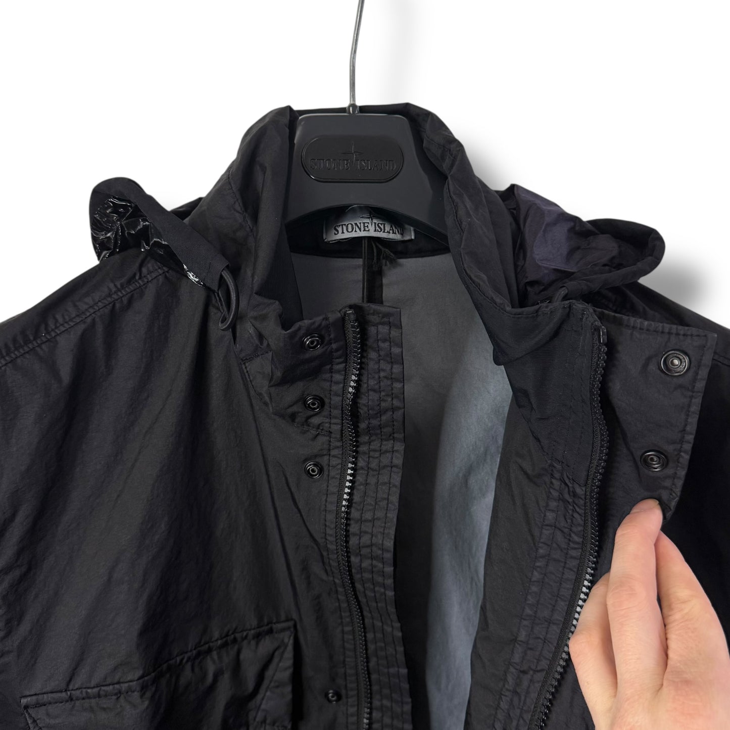 Stone Island Membrana Parka 3L-TC (L, 24”)