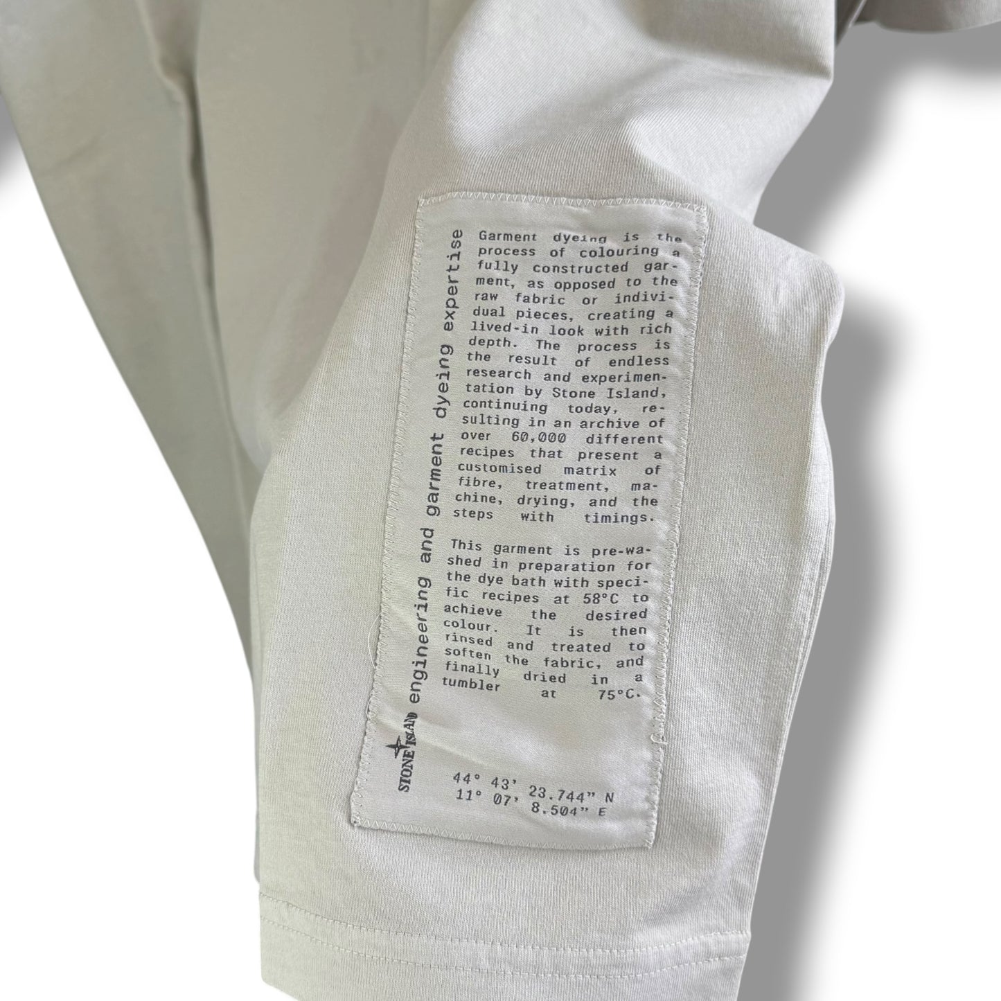 Stone Island Organic Cotton T-Shirt (L, 23.5”)