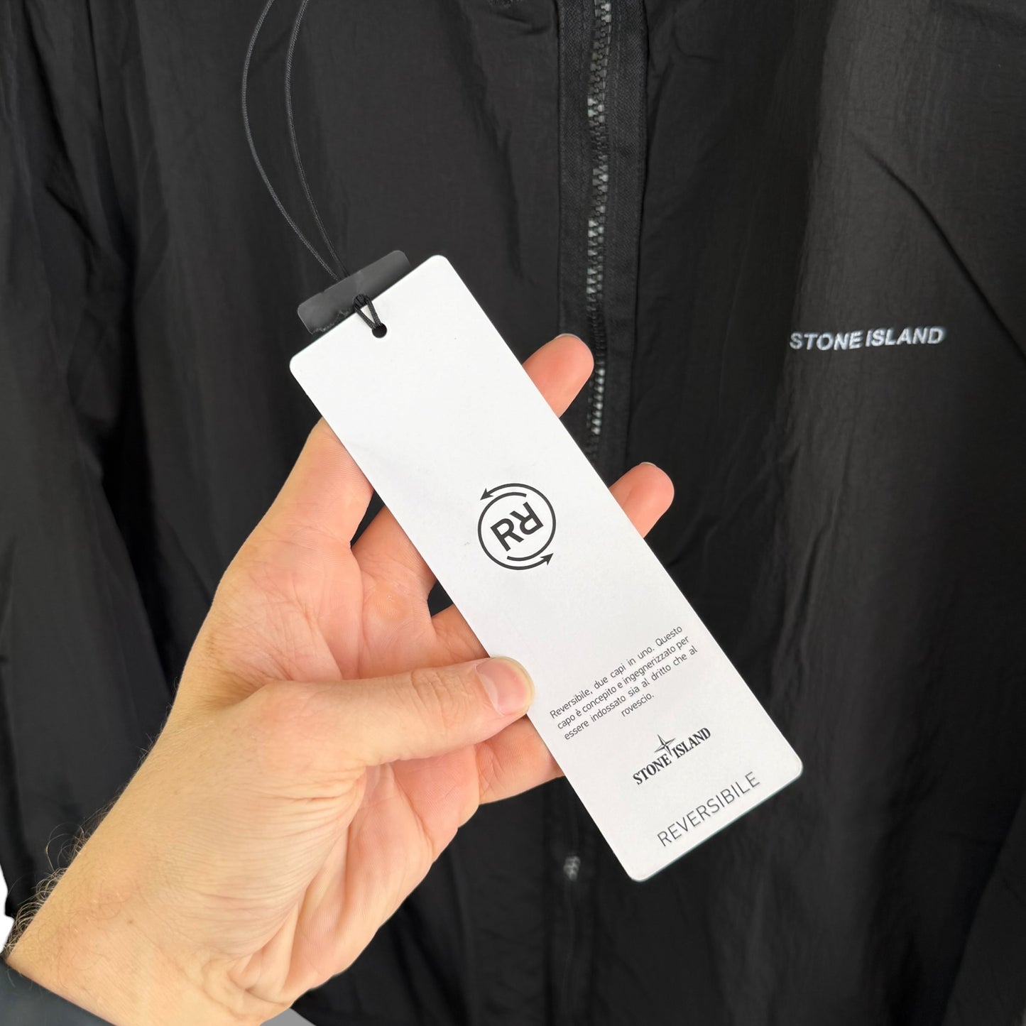 Stone Island Reversible Zip Jacket (3XL, 27.5”)