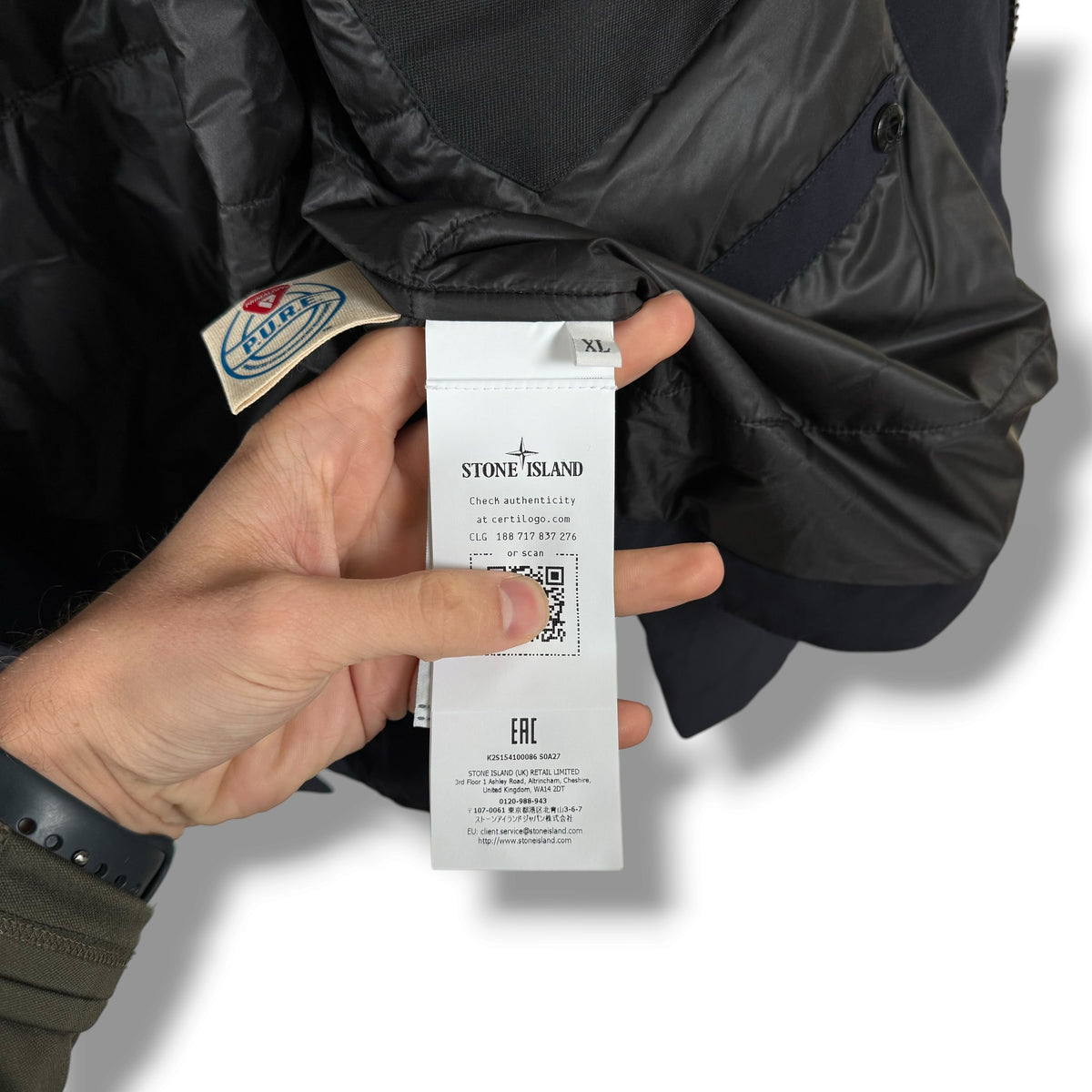 Stone Island Primaloft Soft Shell (XL, 25.5”)