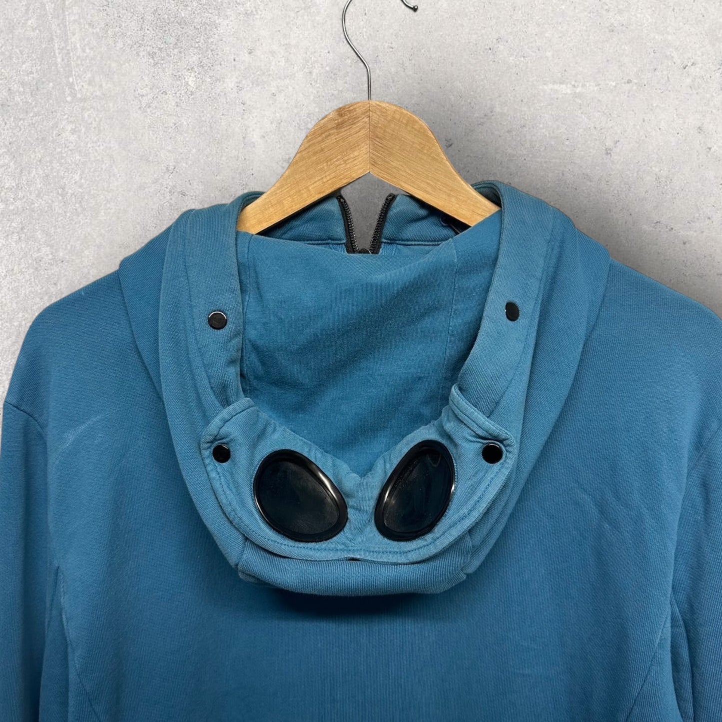 CP Company Google Hoodie Blue (L 22”)