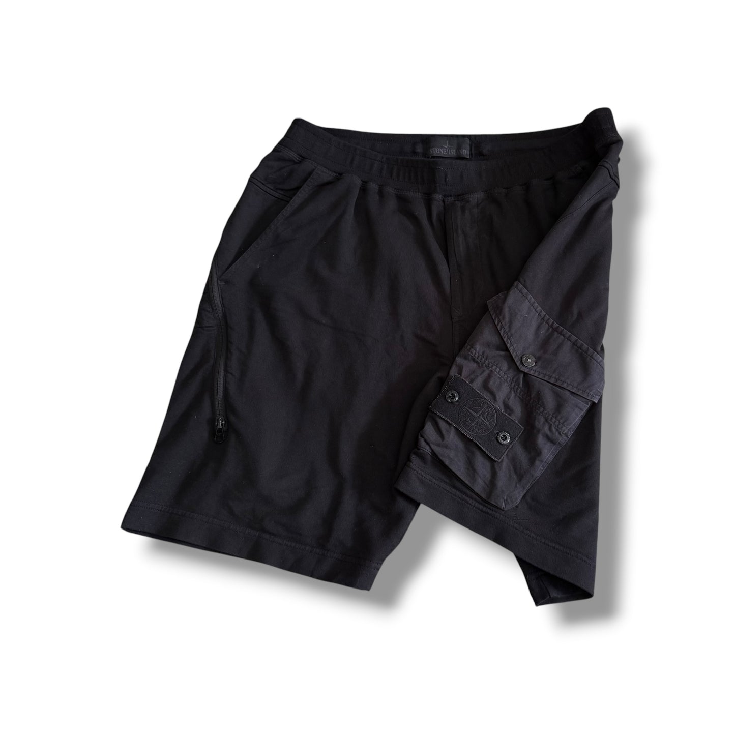 Stone Island Ghost Jogger Shorts (L, 34”)