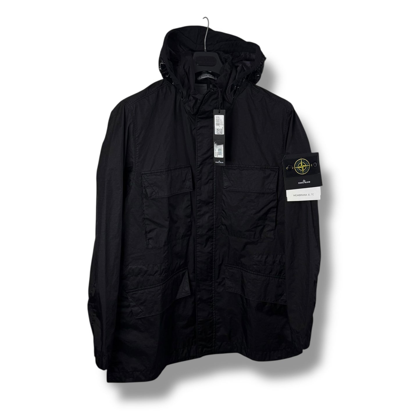 Stone Island Membrana Parka 3L-TC (L, 24”)
