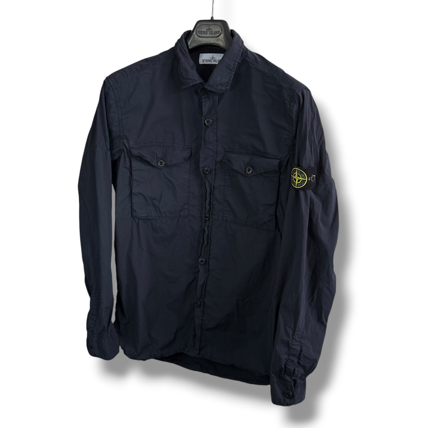Stone Island Buttoned Overshirt (XL, 23”)