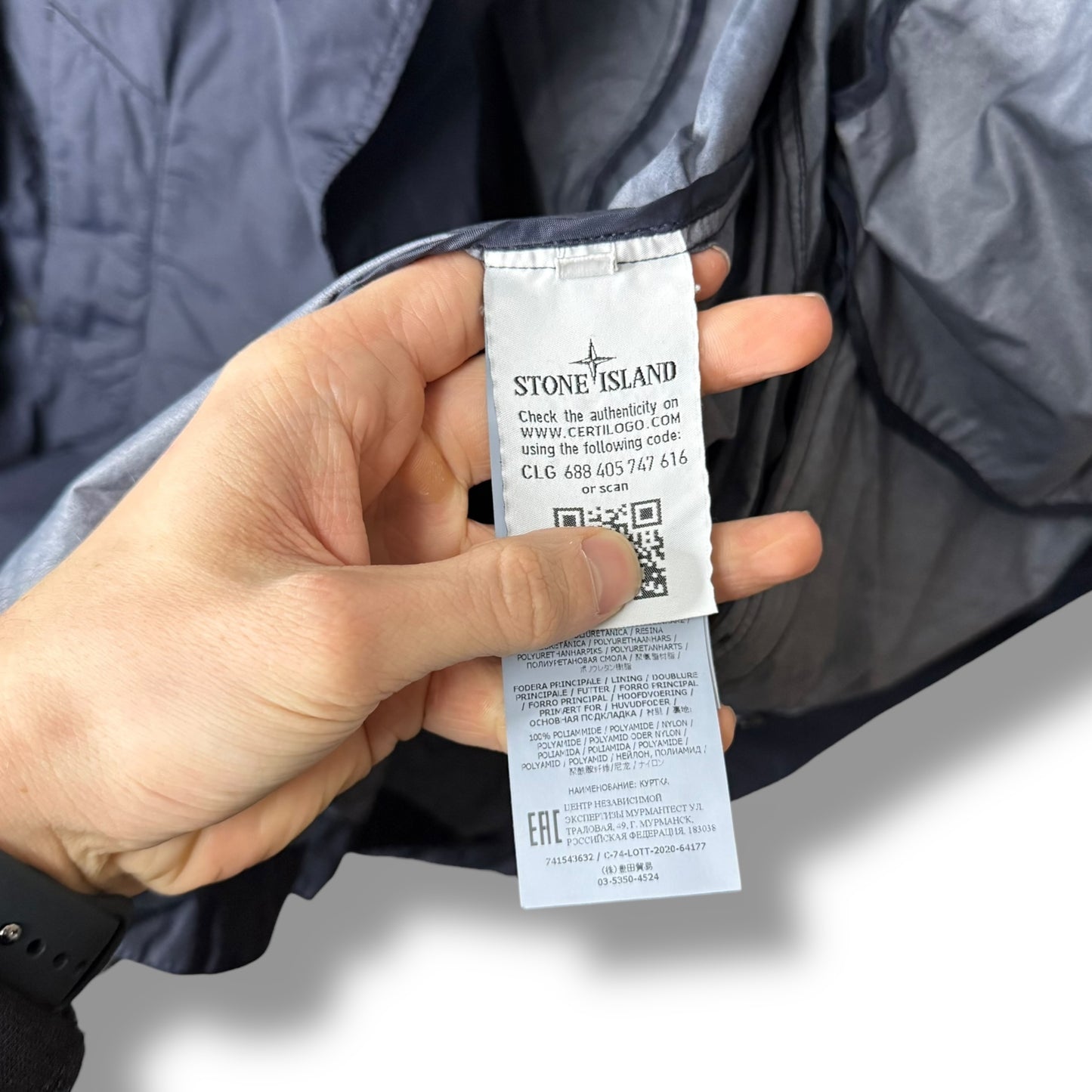 Stone Island Naslan Light Watro (XL, 24”)