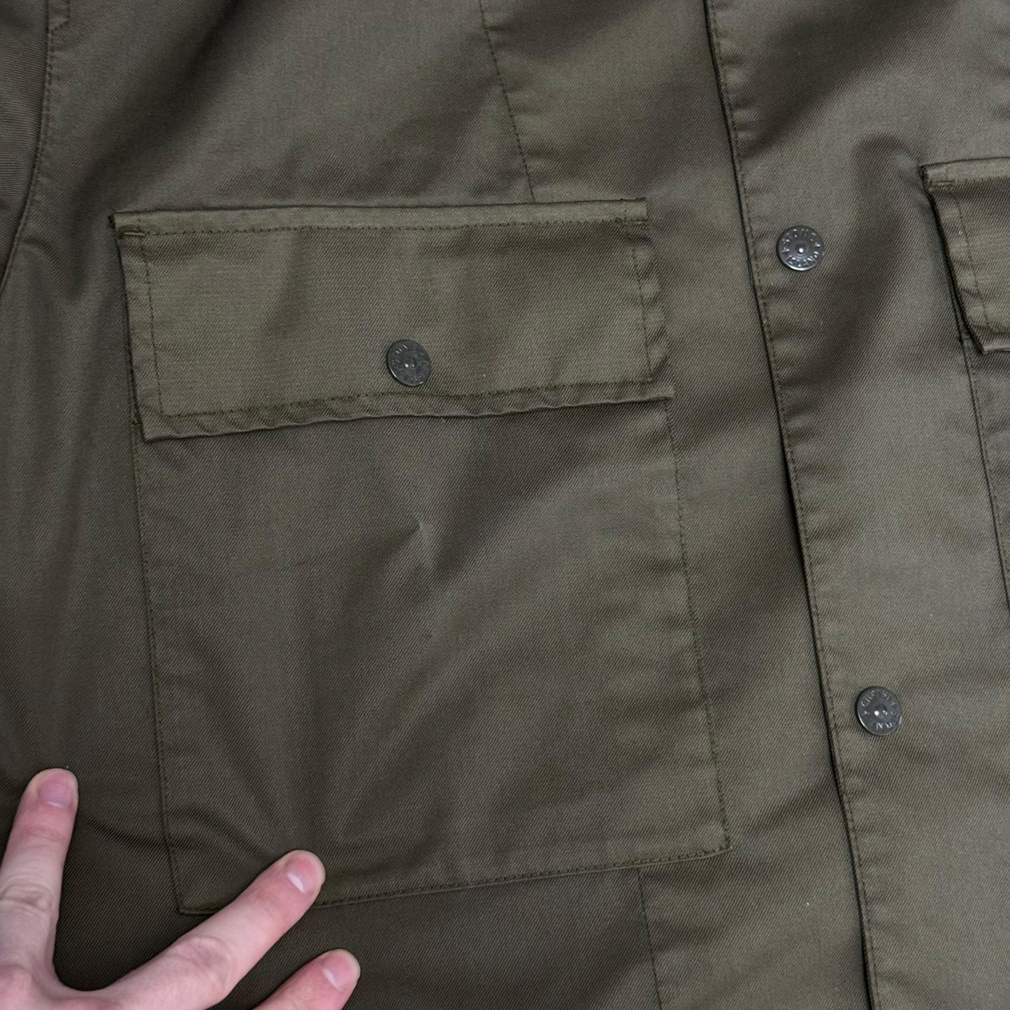 Stone Island Performance Twill Wool-TC Ghost Piece (XL, 25”)