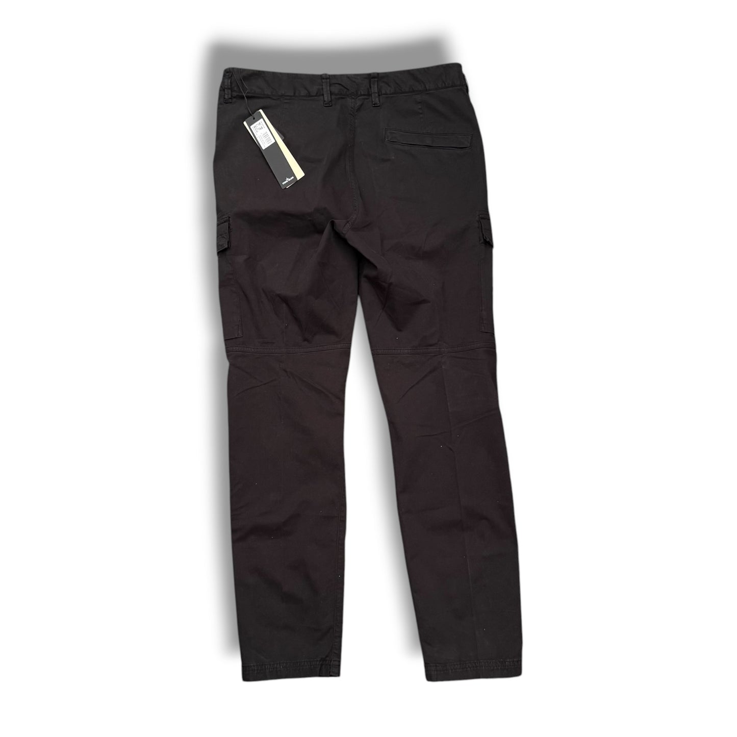 Stone Island Black Cargos (34”)