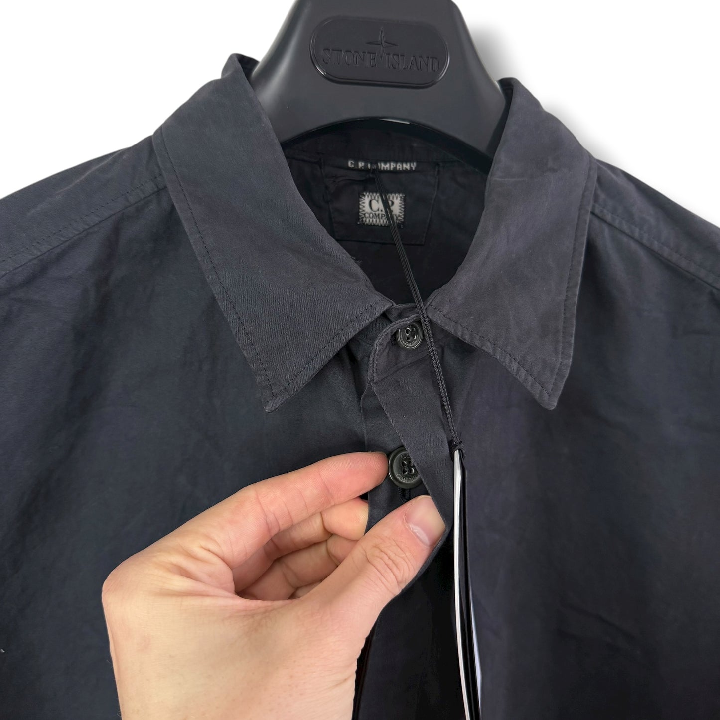 CP Company Buttoned Overshirt (L, 23”)