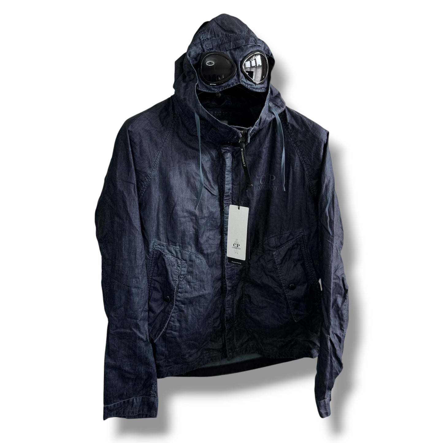 CP Company Lino Wax Jacket (M, 22.5”)