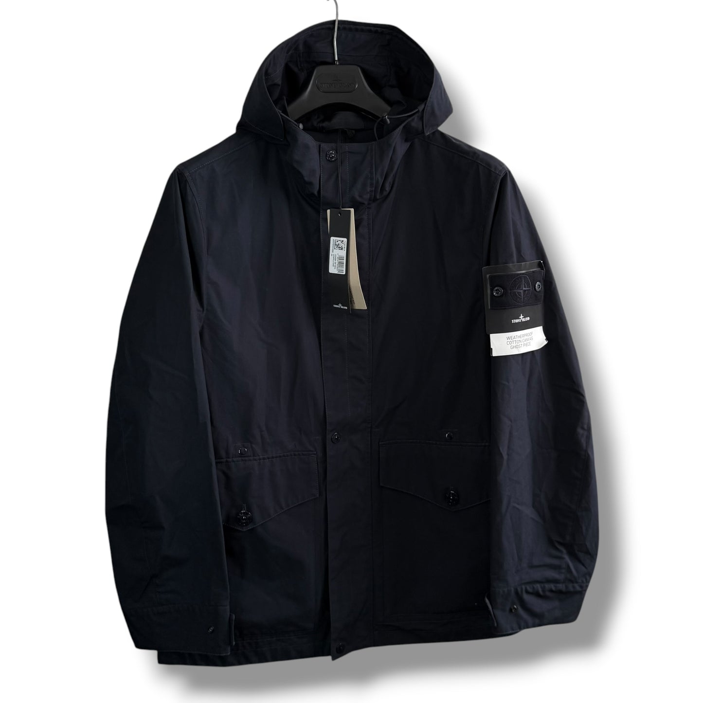 Stone Island Weatherproof Ghost Parka Jacket (XL, 25”)