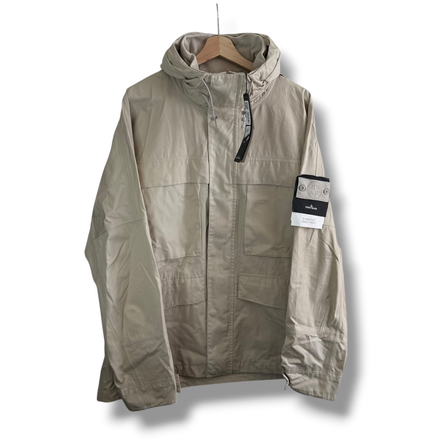 Stone Island O-Ventile Ghost Parka (XL, 26”)