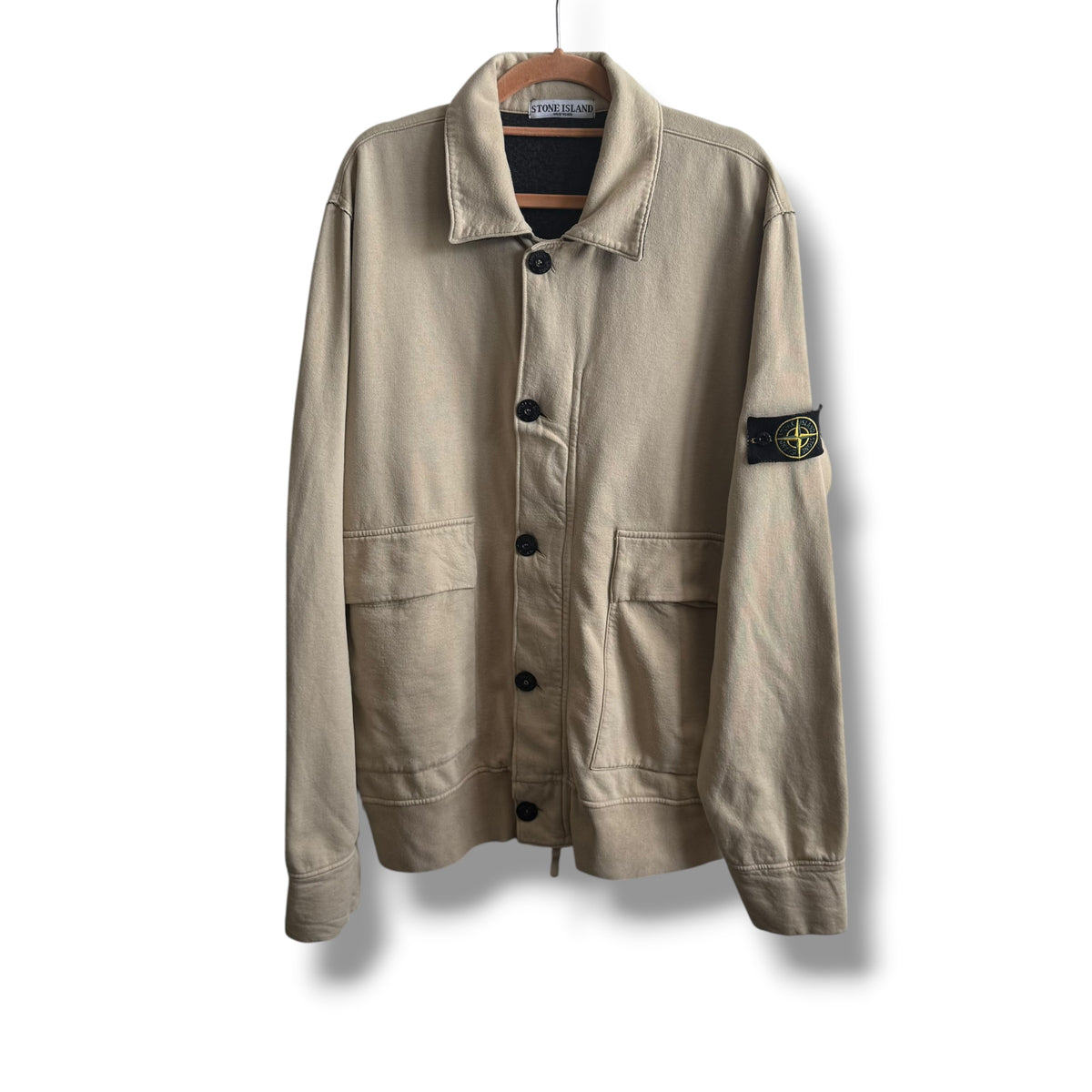 Stone Island Fleece Overshirt (XL, 23”)