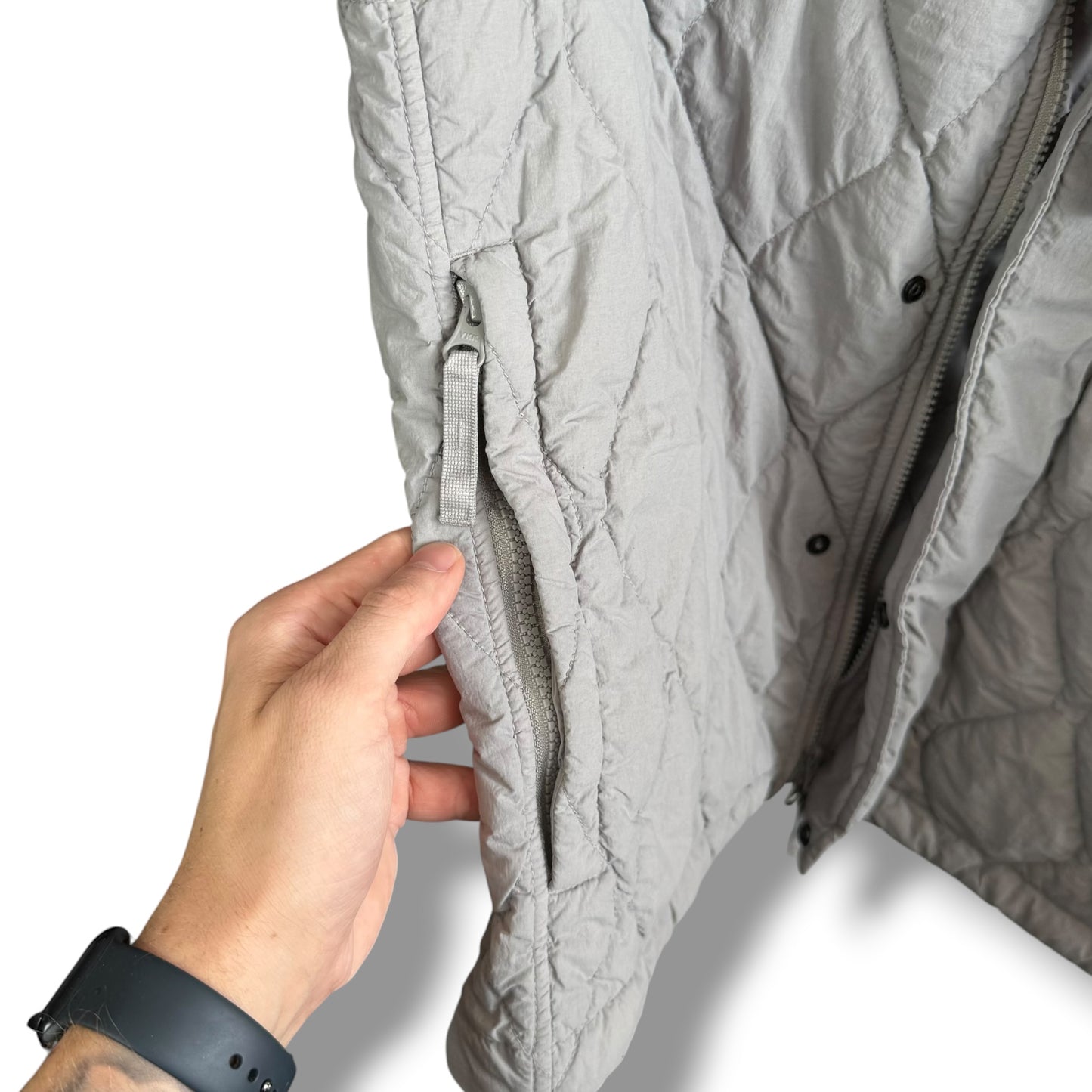 Stone Island Nylon Smerigliato Ghost Gilet (XL, 24”)