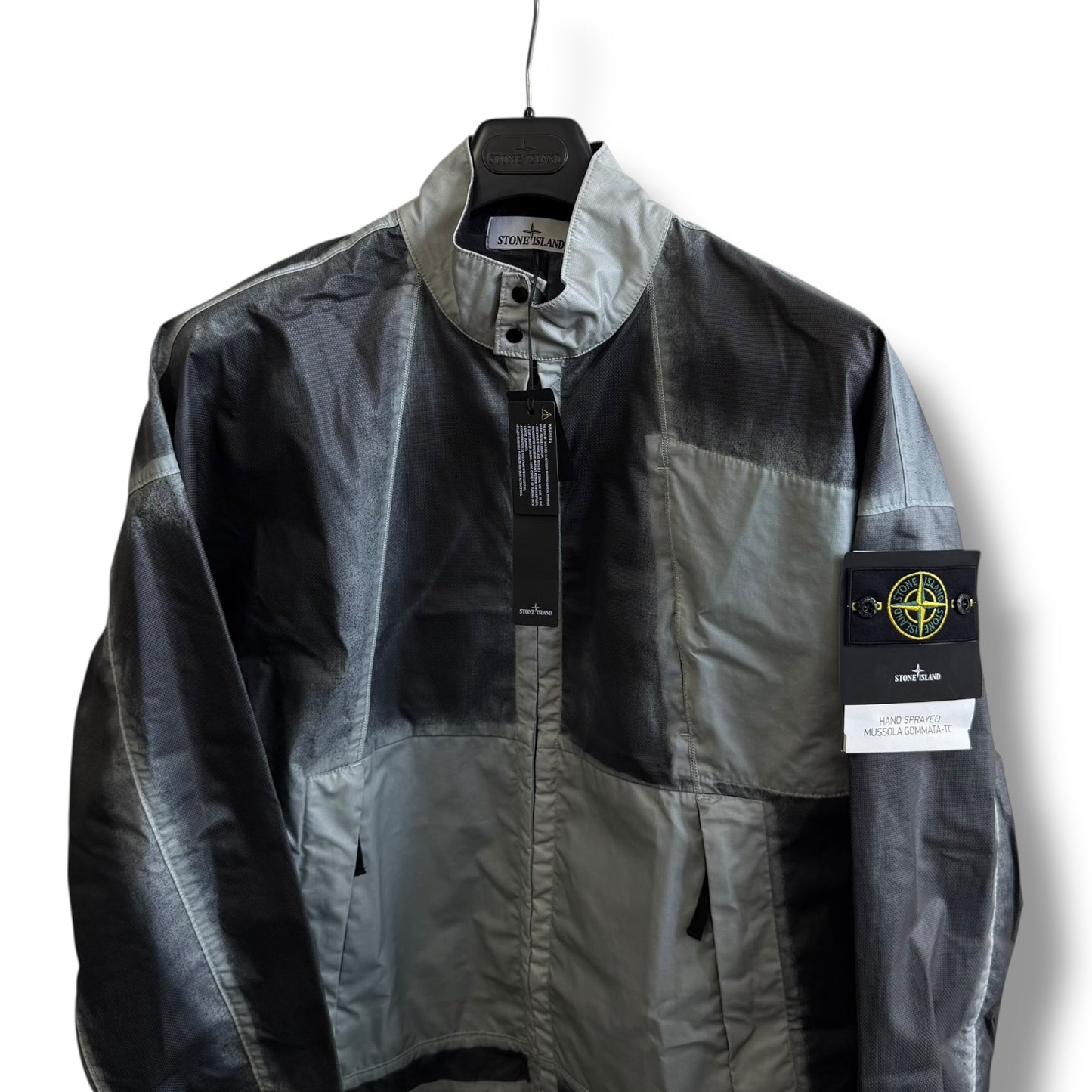 Stone Island Hand Sprayed Mussola Gommata-TC (XL, 25”)
