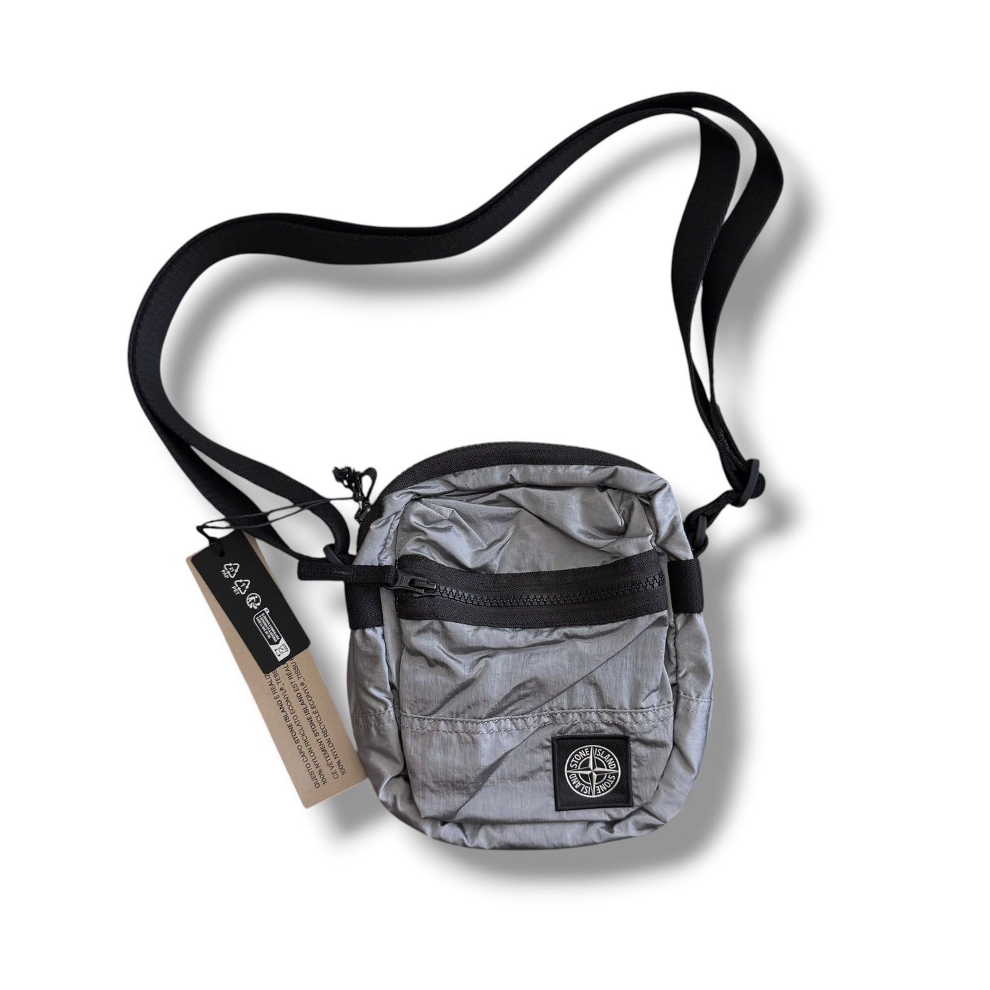 Stone Island Cross Body Bag (Grey)