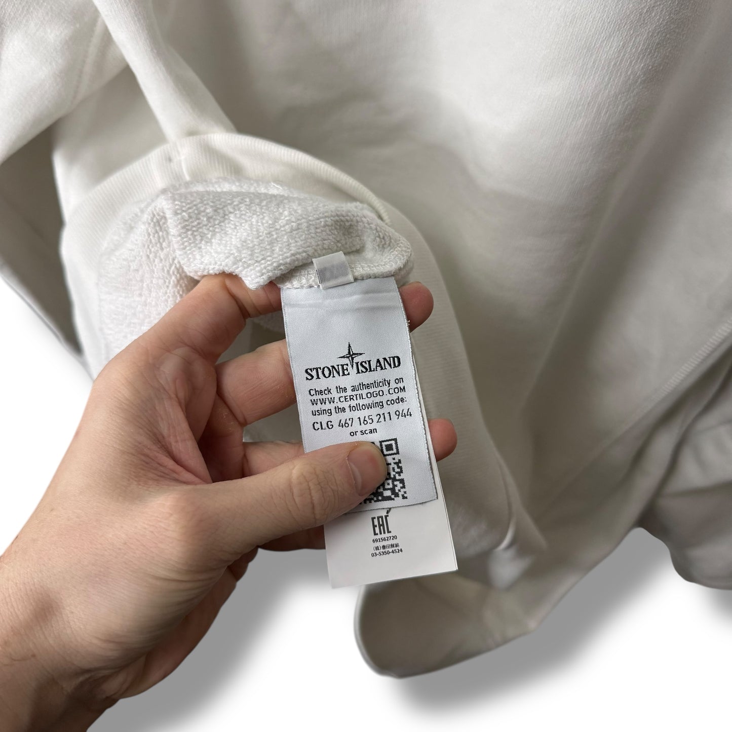 Stone Island Sweatshirt (2XL, 25”)