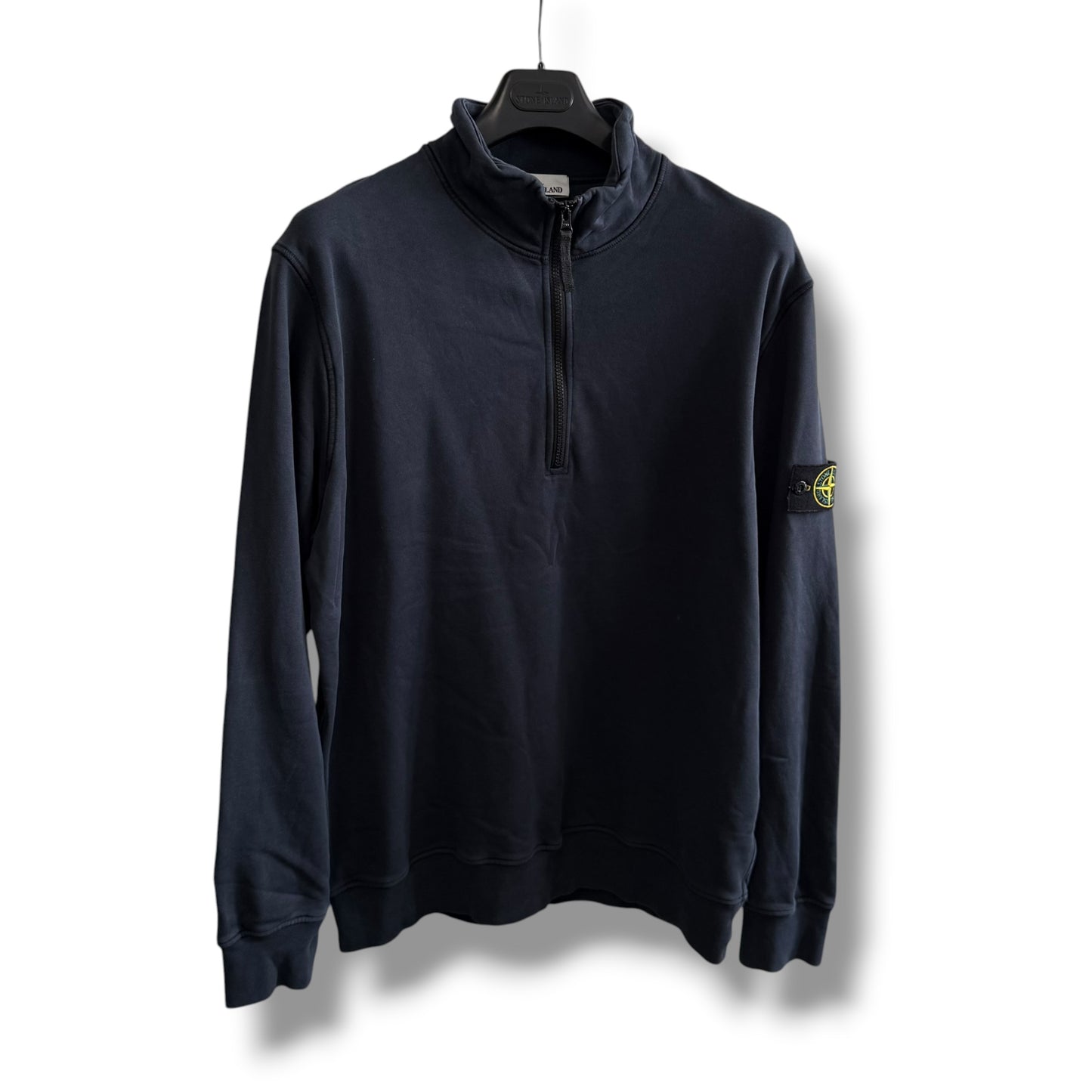 Stone Island 1/4 Zip Jumper (XXL, 26”)