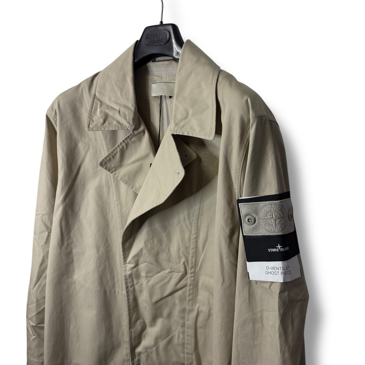 Stone Island Ghost Trench Coat (XL, 26.5”)