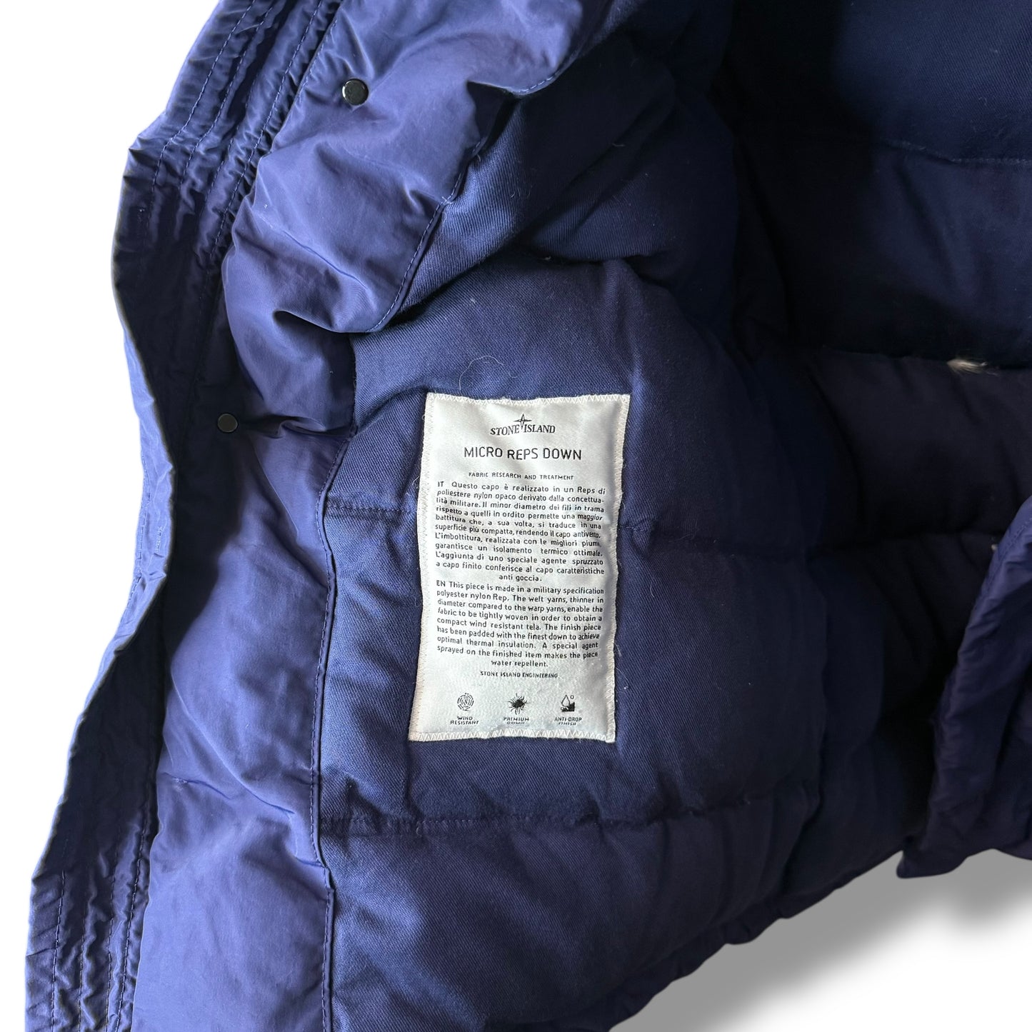 Stone Island Micro Reps Down (L, 23”)