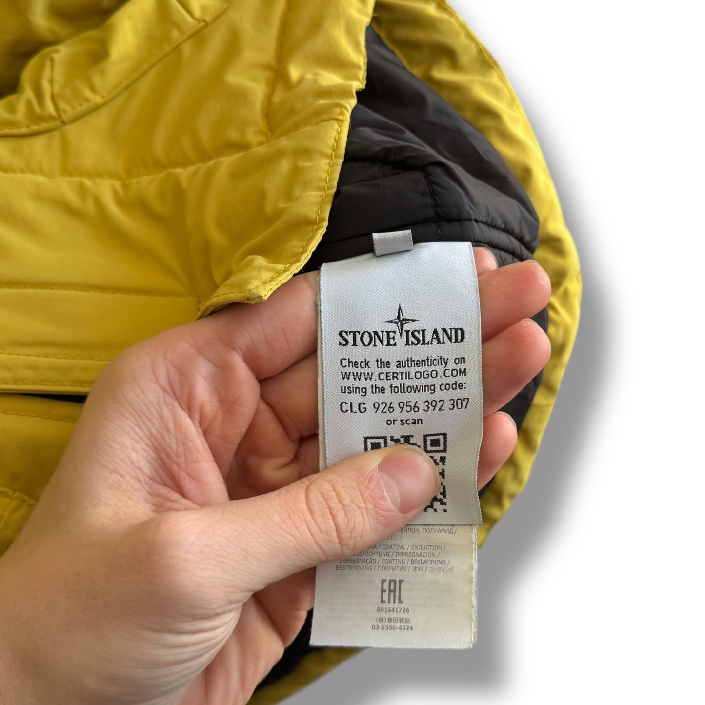 Stone Island Micro Reps With Primaloft (S, 21.5”)