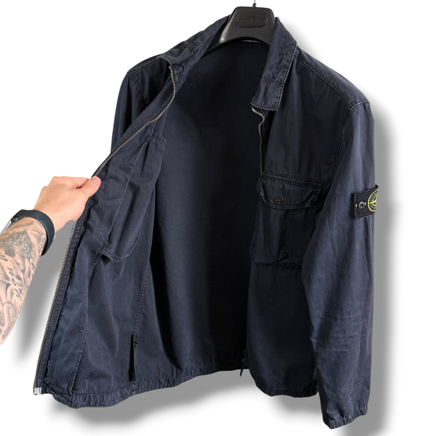 Stone Island Overshirt (L, 22”)