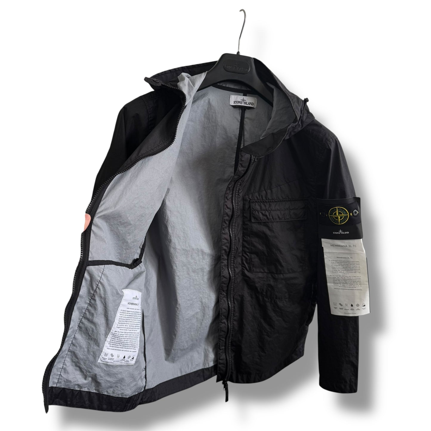 Stone Island Membrana 3L TC (S / M, 22”)