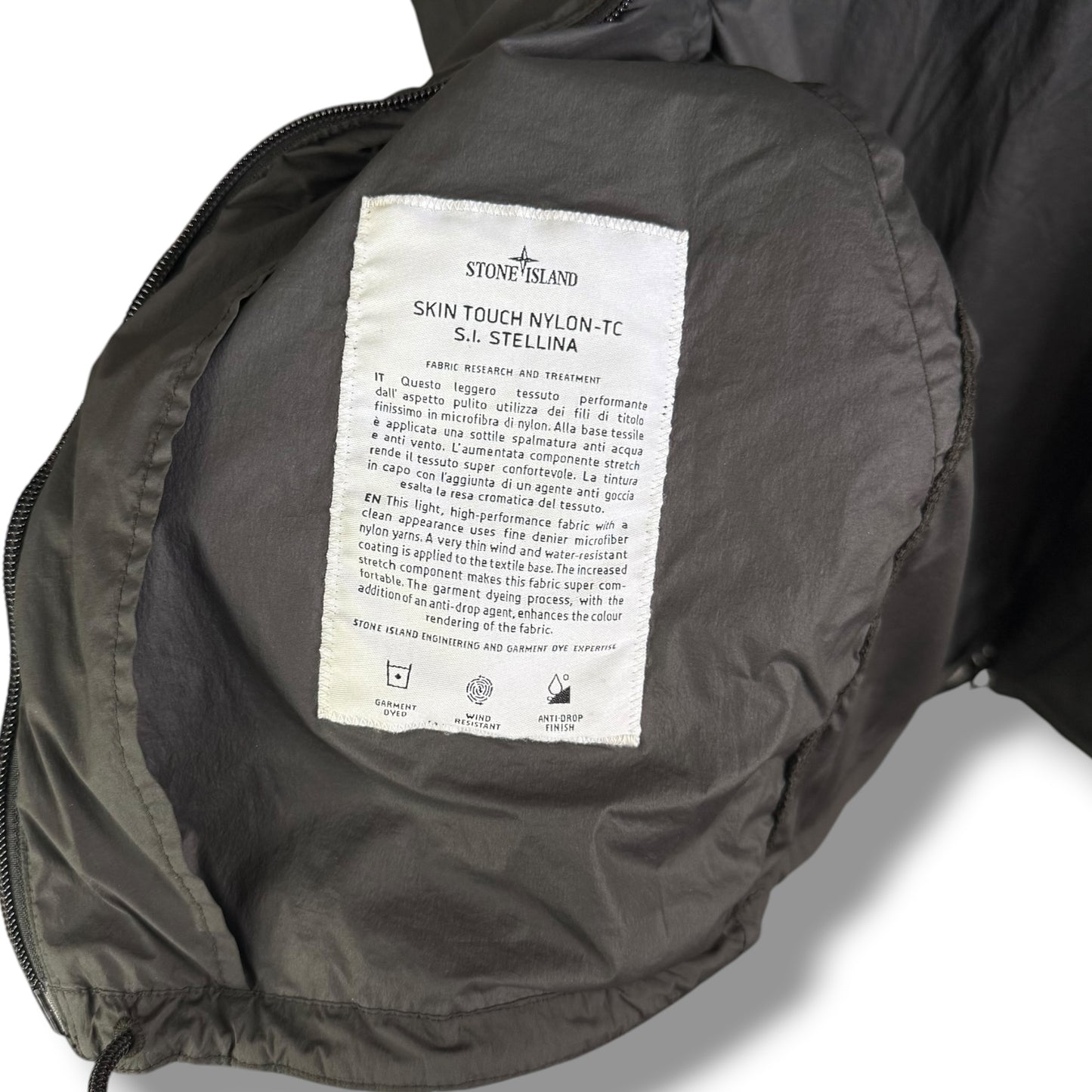 Stone Island Skin Touch Nylon-TC S.I. Stellina (XL, 25”)