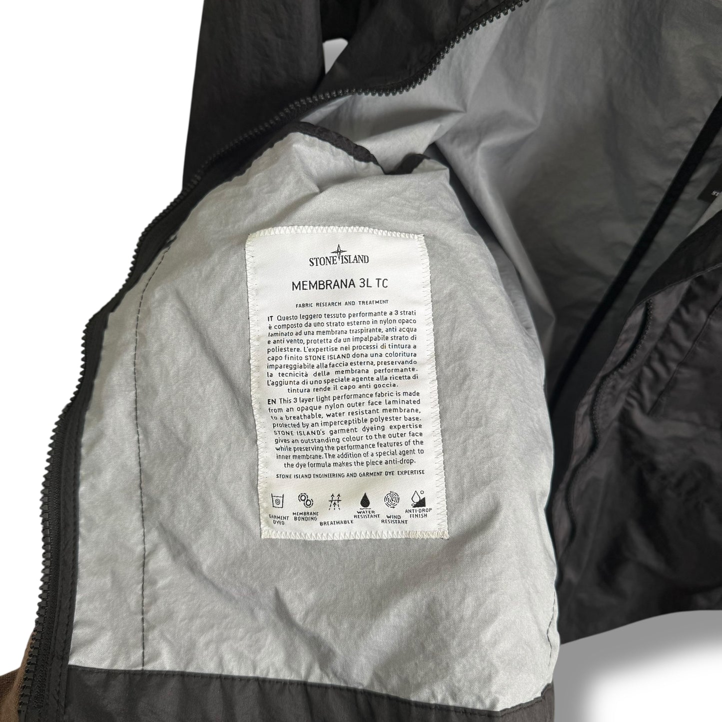 Stone Island Membrana 3L TC (S / M, 22”)
