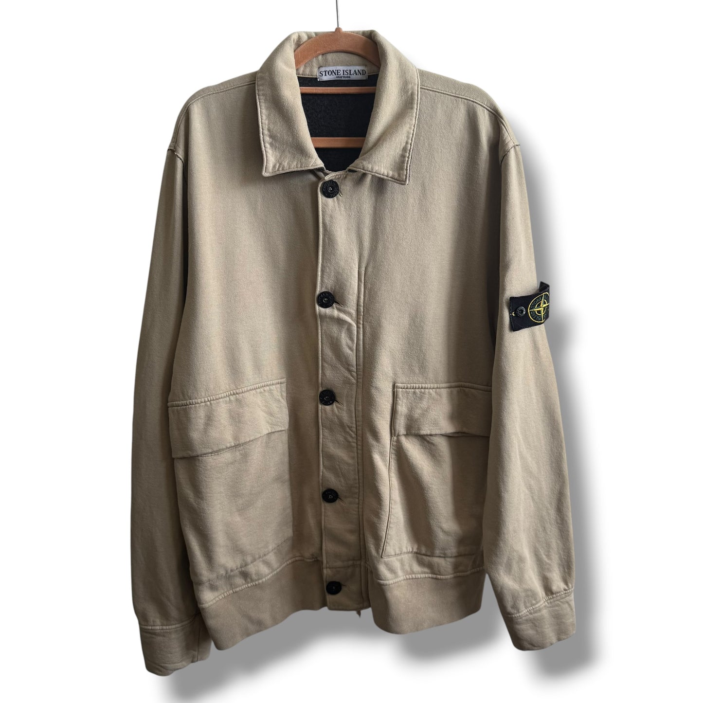 Stone Island Fleece Overshirt (XL, 23”)